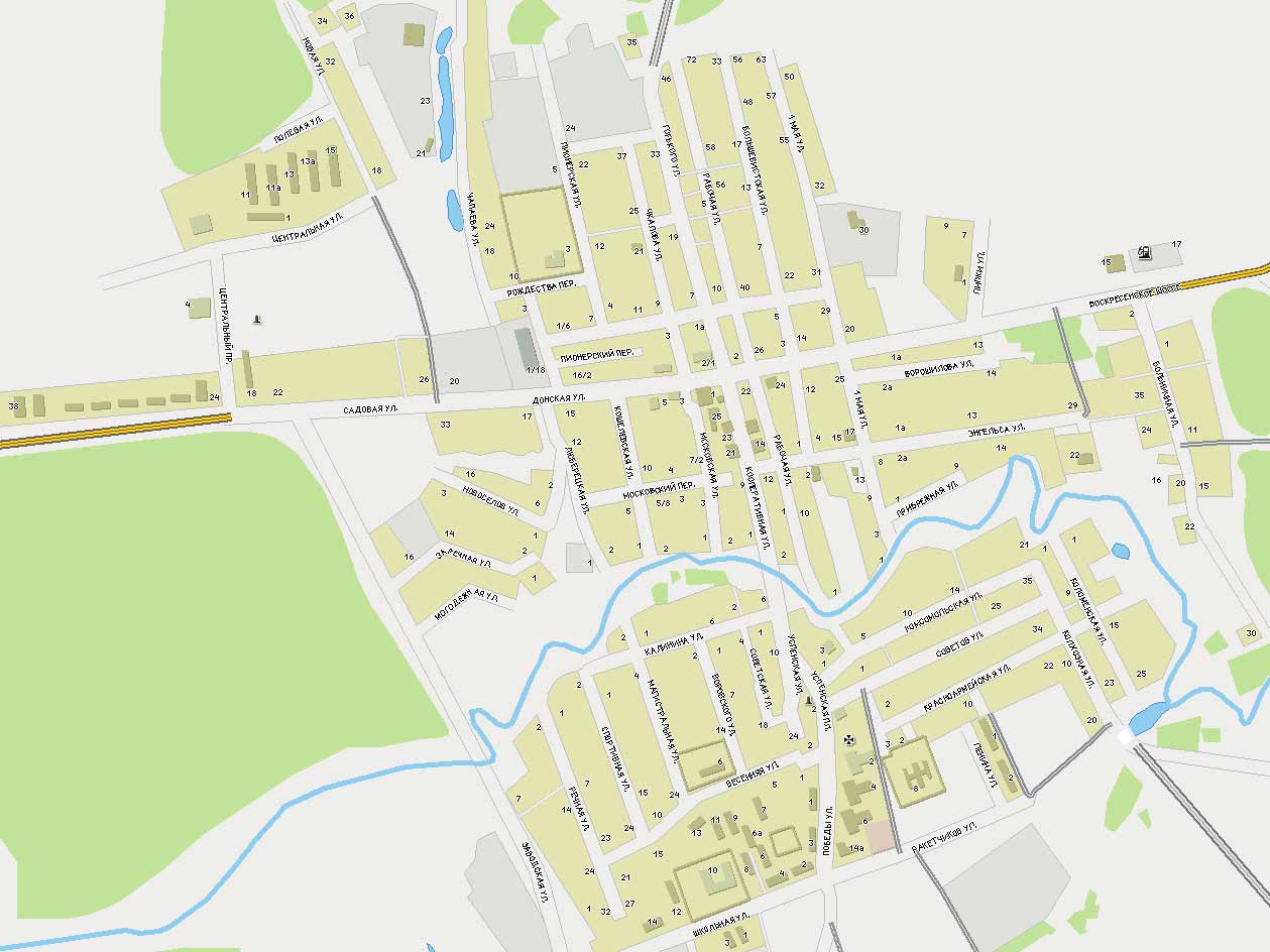 Карта поселка игра. Карта поселка городского типа. Карта пгт. Кадом на карте. На карте пгт Грамотеино.